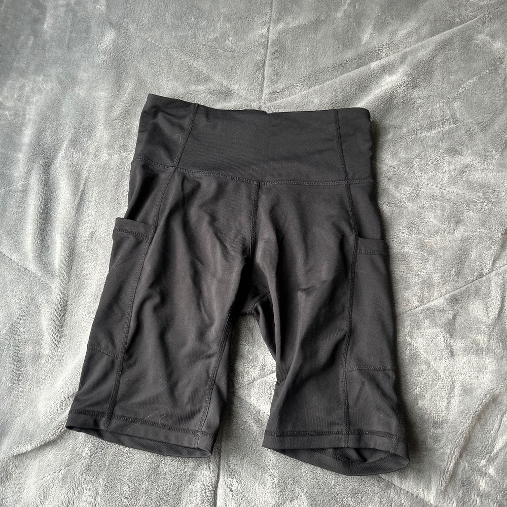 Amazon black biker shorts